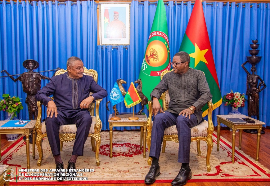 Burkina : coopération multilatérale, une mission onusienne en visite Burkina : coopération multilatérale, une mission onusienne en visite