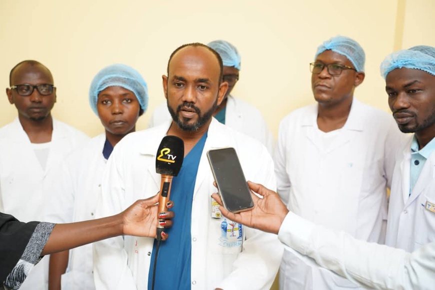 Tchad :  une mission de radiologie interventionnelle sur le terrain