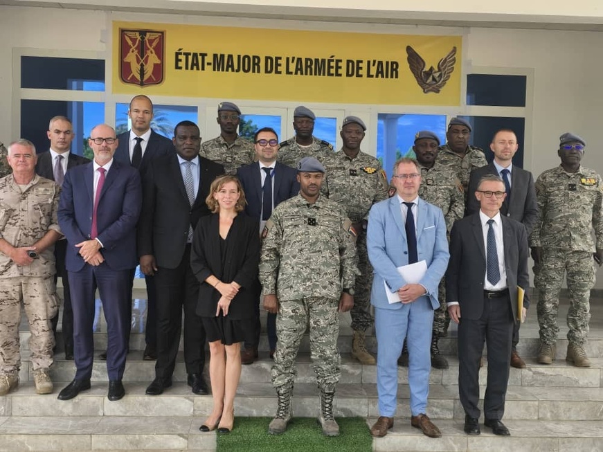 Tchad : une délégation de l'Union européenne reçue à l'état-major de l'armée de l'air