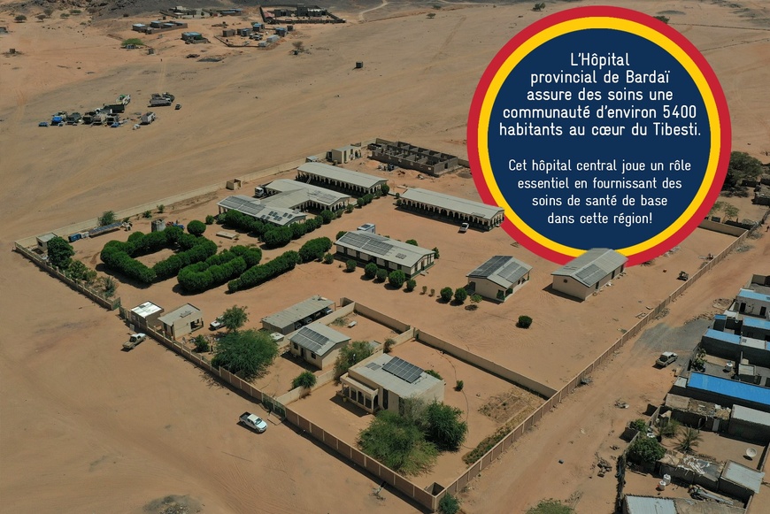 Tchad : Des panneaux solaires pour l'hôpital de Bardaï