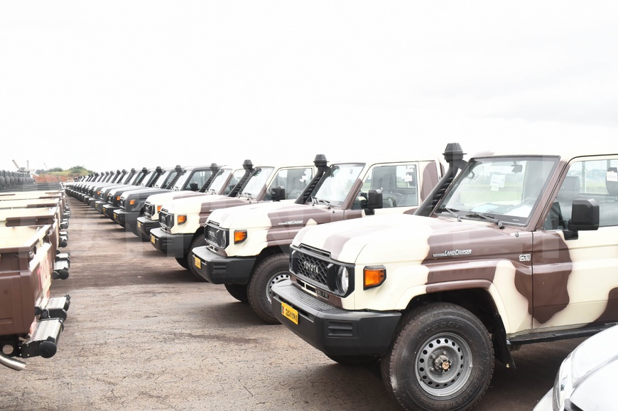 Cameroun : Remise de véhicules au Ministère de la Défense