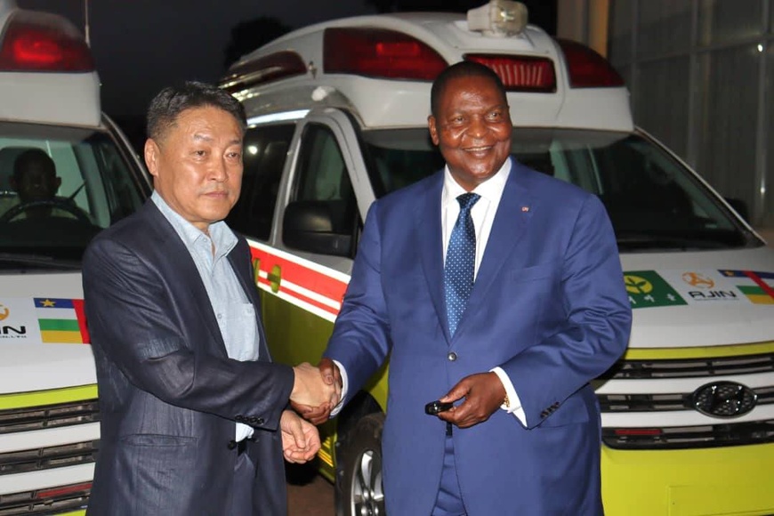 RCA : don de la Fondation SAEMAUL à la République centrafricaine