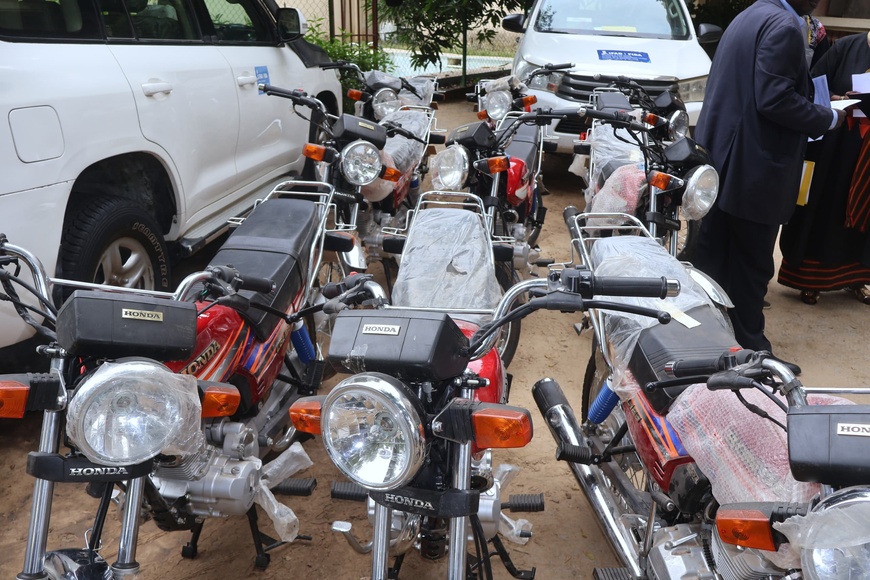 ​Tchad : le projet RENFORT remet des moyens roulants à la Direction Générale du Génie Rural et de l’Hydraulique Agricole