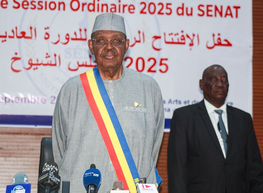 Tchad : le président du Sénat lance un appel à l’unité à l'ouverture de la 2ème session 2025