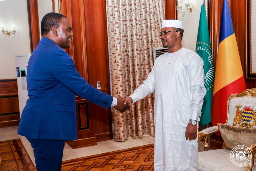 Tchad : Le Secrétaire Permanent de l’OHADA et le Chargé d’Affaires des USA reçus au Palais Présidentiel