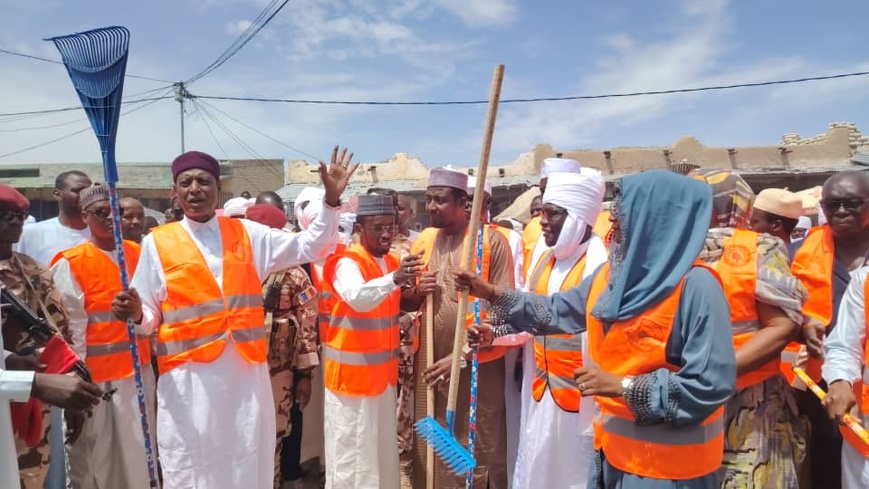 Tchad : La coordination des maires de N’Djamena en visite dans la ville blanche de Mao Tchad : La coordination des maires de N’Djamena en visite dans la ville blanche de Mao