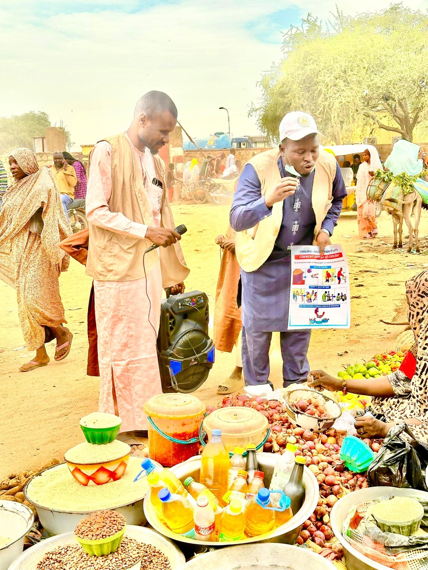 Tchad : Sensibilisation au choléra à l'abattoir d'Abéché Tchad : Sensibilisation au choléra à l'abattoir d'Abéché