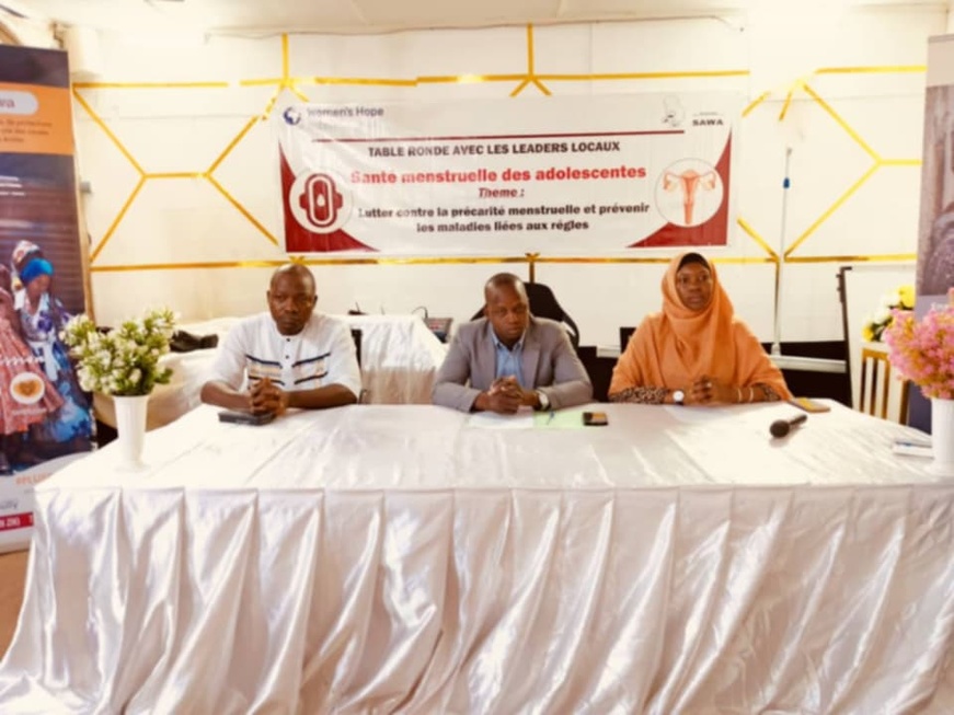 Tchad : l'ONG Ensemble Sawa organise une table-ronde sur la santé menstruelle