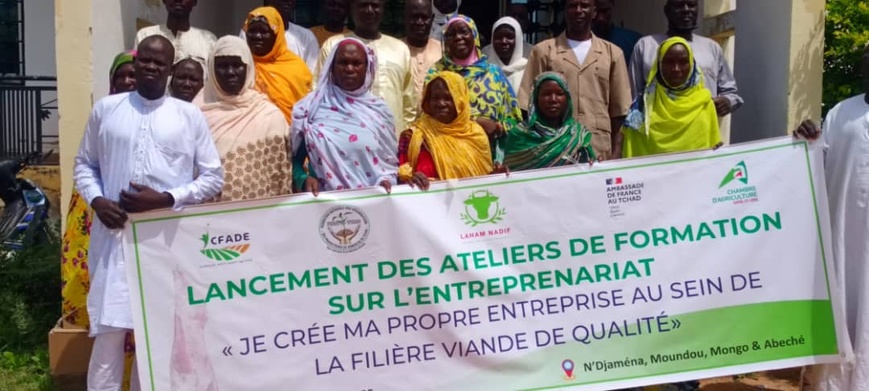Tchad : À ​Mongo, lancement d’une formation en entrepreneuriat sur la filière viande de qualité