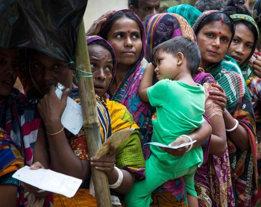 Femmes opprimées au Myanmar. Photo : HCR/Roger Arnold