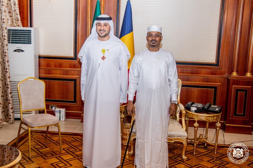 Tchad : Le Président Déby honore le PDG de GSU après l'inauguration de la centrale Noor Tchad