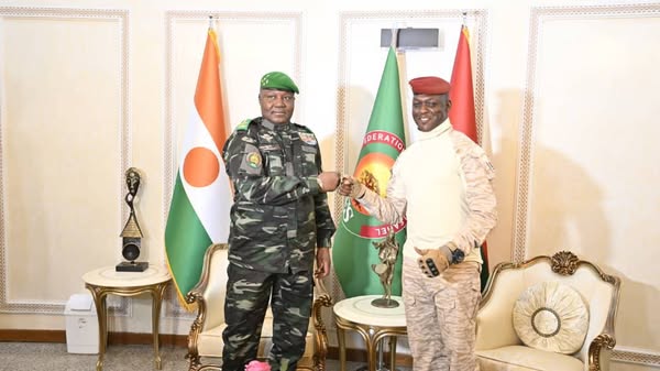 Niger / Burkina : Le Général Tiani à Ouagadougou pour consolider l'Alliance des États du Sahel (AES)