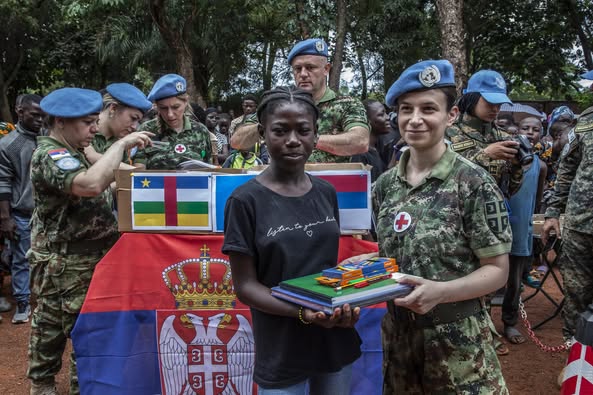 RCA : La MINUSCA soutient l’excellence au Lycée Barthélemy-Boganda