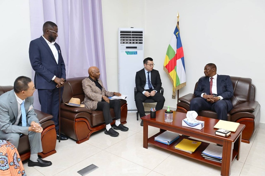 RCA : Le Président Touadéra reçoit le Prince Arthur Eze pour stimuler l'investissement nigérian