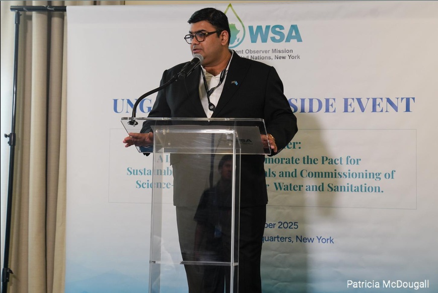 « Mieux ensemble » : la Mission panafricaine pour l'eau lance un pacte scientifique ambitieux lors de la 80e session de l'Assemblée générale des Nations Unies.