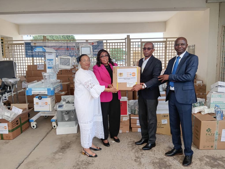 Tchad : remise d’équipements médicaux modernes à l’Hôpital de la Mère et de l’Enfant de N’Djamena avec l’appui de l’UNFPA