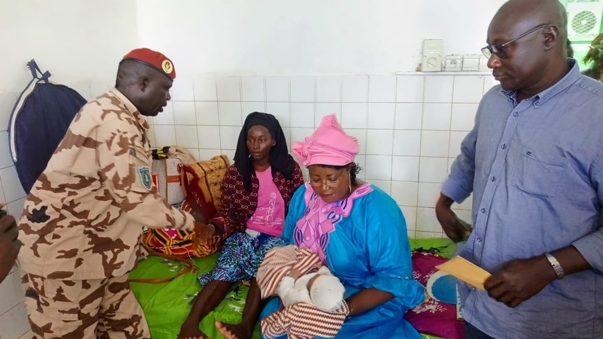 Tchad : La Force Mixte Tchad-RCA Sauve une Jeune Mère en Détresse à Sarh