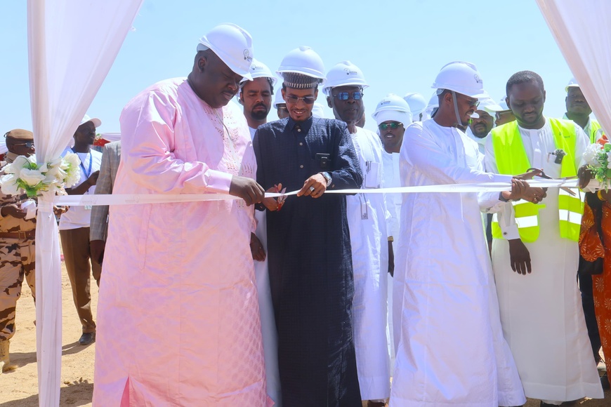 ​Tchad : Inauguration de la centrale photovoltaïque hybride d’Amdjarass, un pas décisif vers l’autonomie énergétique