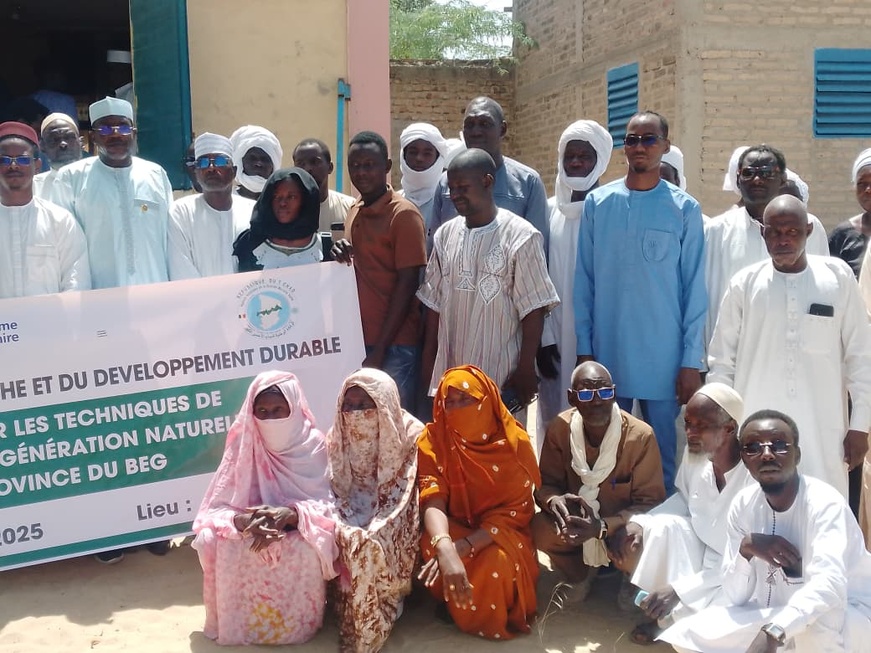 Tchad : Atelier de formation des acteurs locaux sur les techniques de l'Agroforesterie et la fixation mécanique des dunes dans le Barh El Gazel