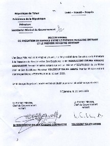 Tchad: le nouveau Premier ministre tchadien a pris officiellement ses fonctions