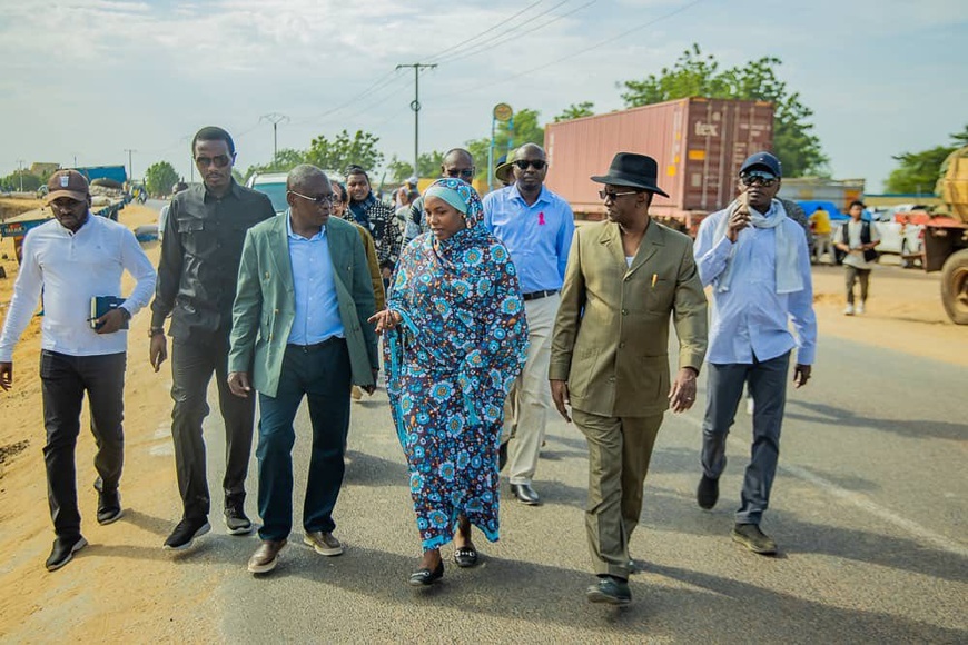 Tchad : La Mission de la Ministre des Transports sur le corridor Sud passe par Machtour et Guélendeng