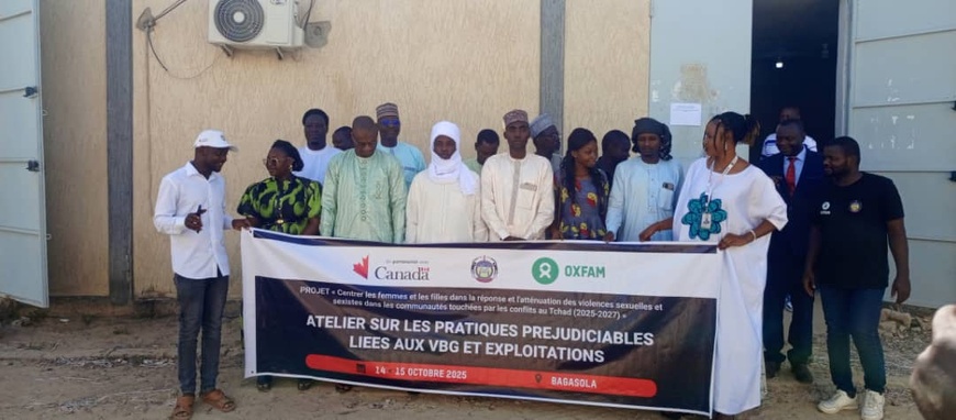 Tchad - Bagasola : Atelier de renforcement des capacités contre les violences basées sur le genre Tchad - Bagasola : Atelier de renforcement des capacités contre les violences basées sur le genre