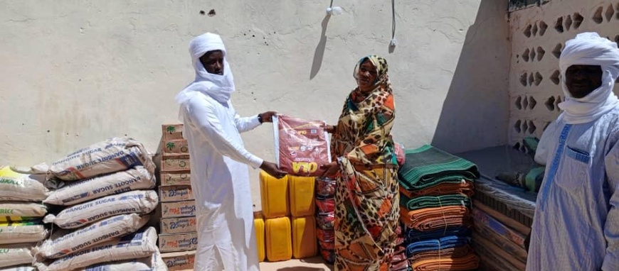 Tchad - Kanem : Campagne de distribution d'aide aux personnes vulnérables Tchad - Kanem : Campagne de distribution d'aide aux personnes vulnérables