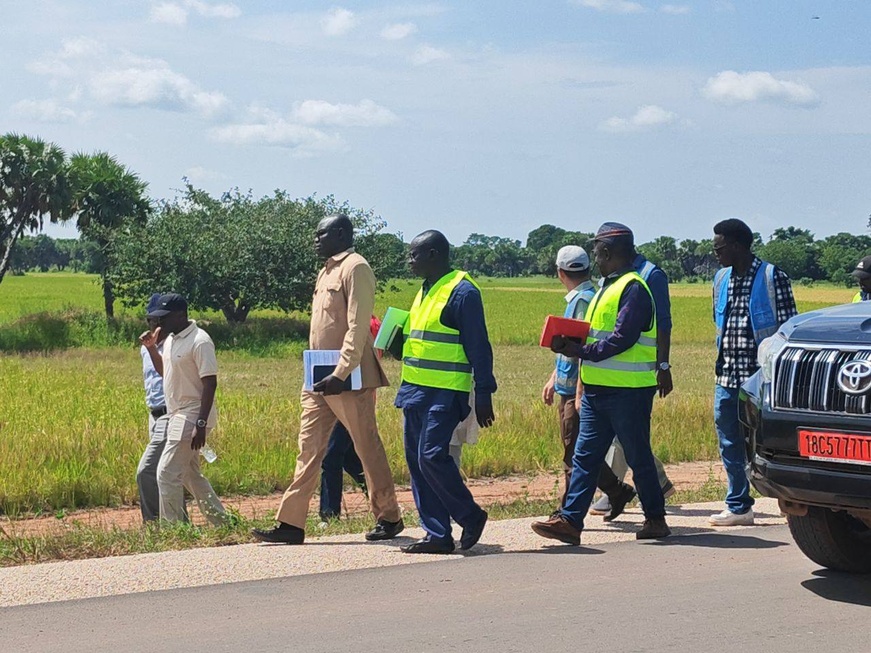 Tchad : Réception technique de 50 km de route sur le corridor stratégique Douala-N’Djaména Tchad : Réception technique de 50 km de route sur le corridor stratégique Douala-N’Djaména