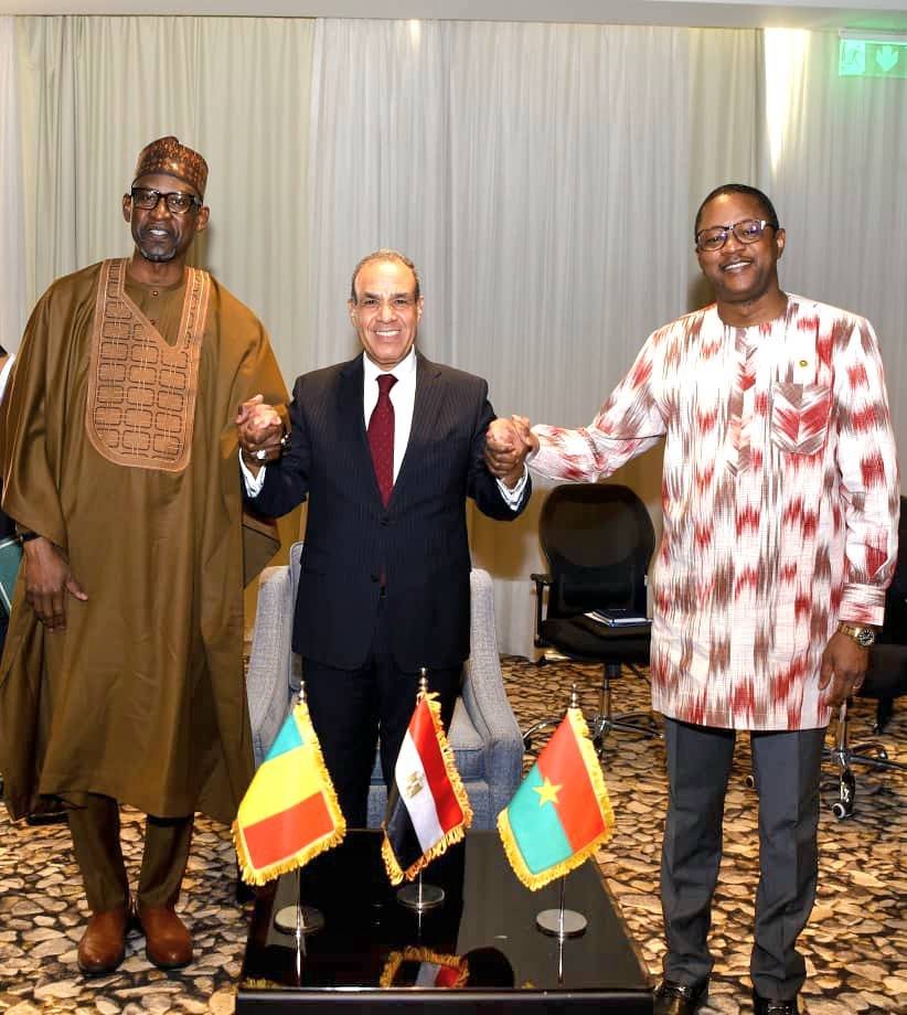 Burkina : confédération AES-République Arabe d'Égypte, une concertation pour un partenariat renforcé