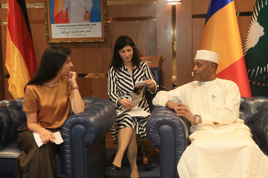 Diplomatie : le Tchad et l’Allemagne renforcent leur coopération