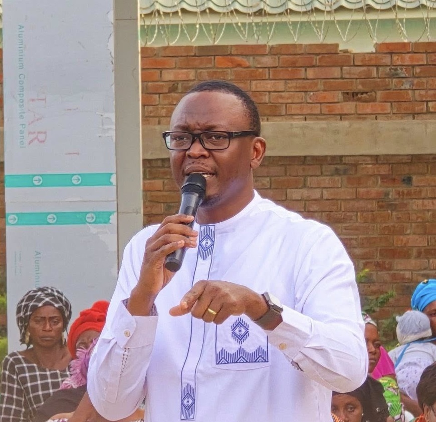 Masra Succes, président du parti Les Transformateurs.