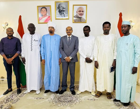 Tchad : Visite du directeur général de l'ATPE à l'ambassade d'Inde