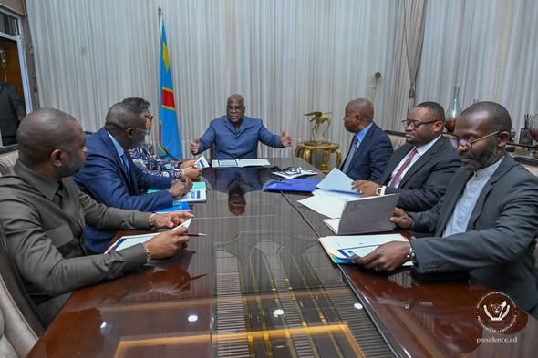 RDC : Réunion de conjoncture économique présidée par le ¨Président Félix Tshisekedi