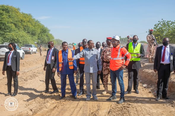 Tchad : Inspection des travaux de réhabilitation de la route Goudji-Djermaya-Massaguet
