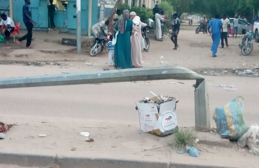 N’Djamena : Ces lampadaires cabossés ne sont plus remplacés