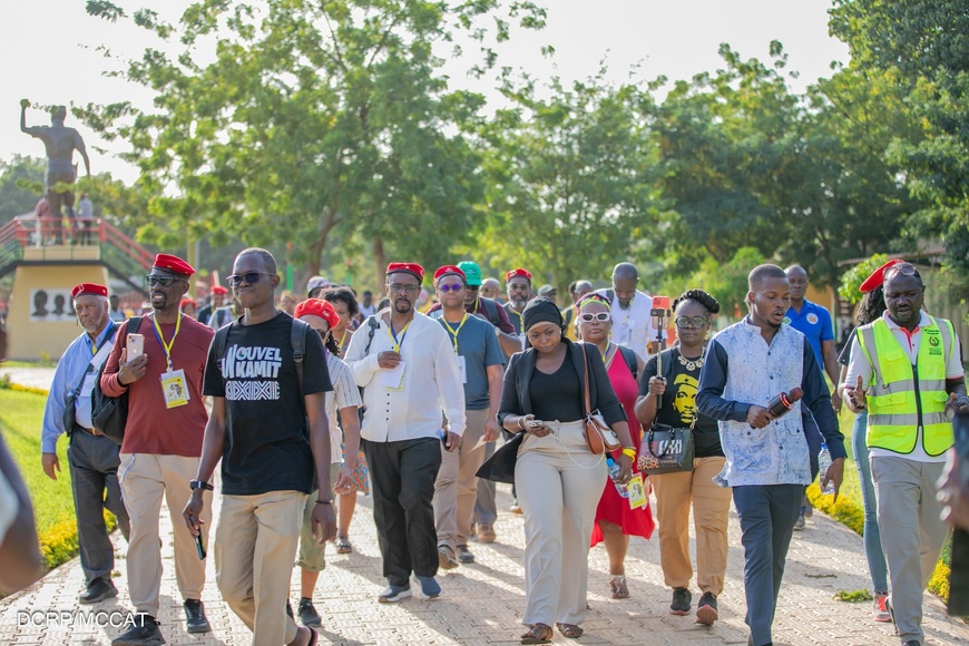 Burkina : Mémorial Thomas Sankara, visite des afro-descendants et de la diaspora africaine Burkina : Mémorial Thomas Sankara, visite des afro-descendants et de la diaspora africaine