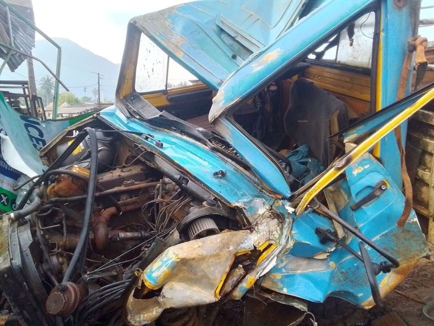 Cameroun - Nkongsamba : Grave accident au carrefour CEN Cameroun - Nkongsamba : Grave accident au carrefour CEN