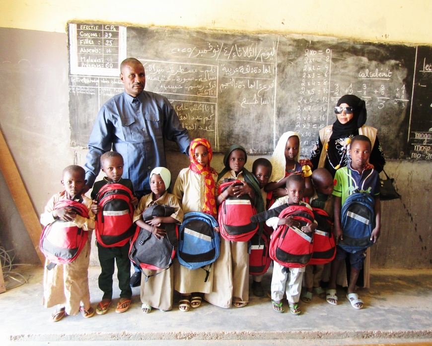 Tchad : un don de fournitures scolaires aux élèves d'Amdjarass