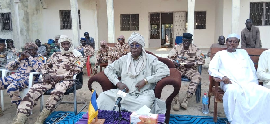 Tchad : le délégué général du gouvernement de la Tandjilé à la sous-préfecture de Ndam