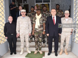 Coopération Mali-Russie : Le ministre de la Défense reçoit son homologue russe Coopération Mali-Russie : Le ministre de la Défense reçoit son homologue russe