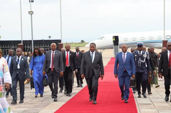 RCA : Le président de la République Faustin Archange Touadéra est à Kinshasa pour le 9e Sommet de la CIRGL