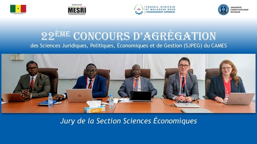 À la découverte des membres du Jury de la Section Sciences Politiques du 22e Concours d’Agrégation du CAMES À la découverte des membres du Jury de la Section Sciences Politiques du 22e Concours d’Agrégation du CAMES