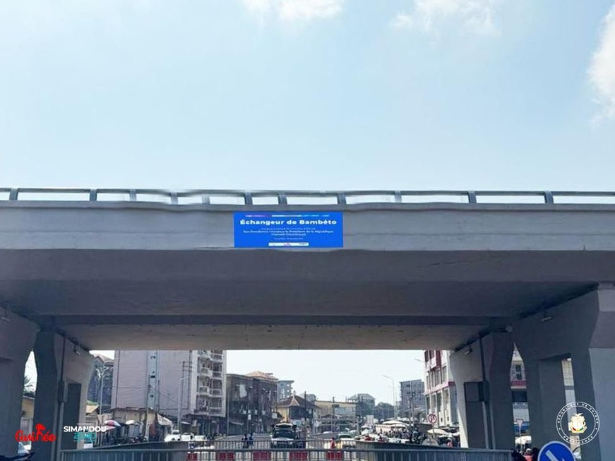 Guinée : Le Président Mamadi Doumbouya inaugure l’échangeur emblématique de Bambéto qui transforme le visage de Conakry Guinée : Le Président Mamadi Doumbouya inaugure l’échangeur emblématique de Bambéto qui transforme le visage de Conakry