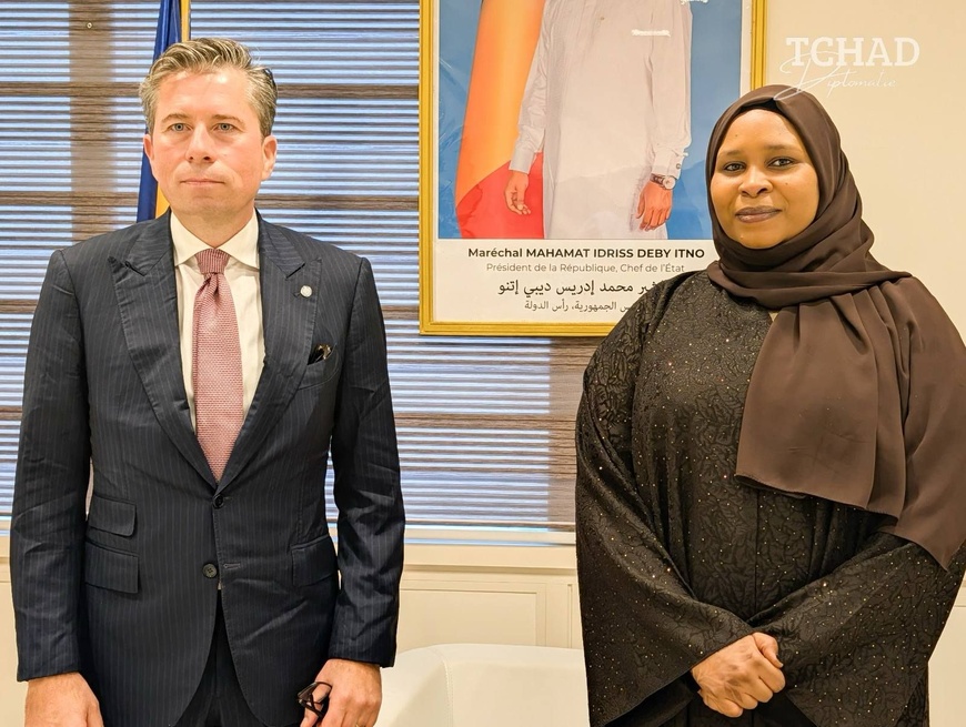 Tchad-Nations Unies : la ministre déléguée aux Affaires étrangères s’entretient avec le SGA aux Affaires humanitaires Tchad-Nations Unies : la ministre déléguée aux Affaires étrangères s’entretient avec le SGA aux Affaires humanitaires
