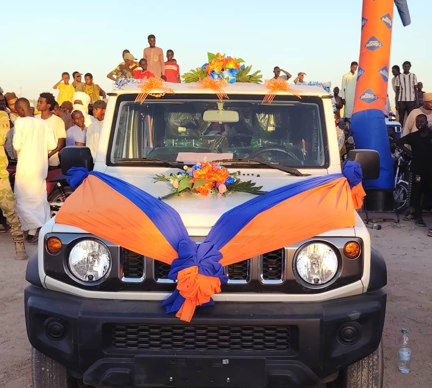 Tchad : à Abéché, Moov Africa récompense les gagnants de la promotion « Allô Allô » Tchad : à Abéché, Moov Africa récompense les gagnants de la promotion « Allô Allô »