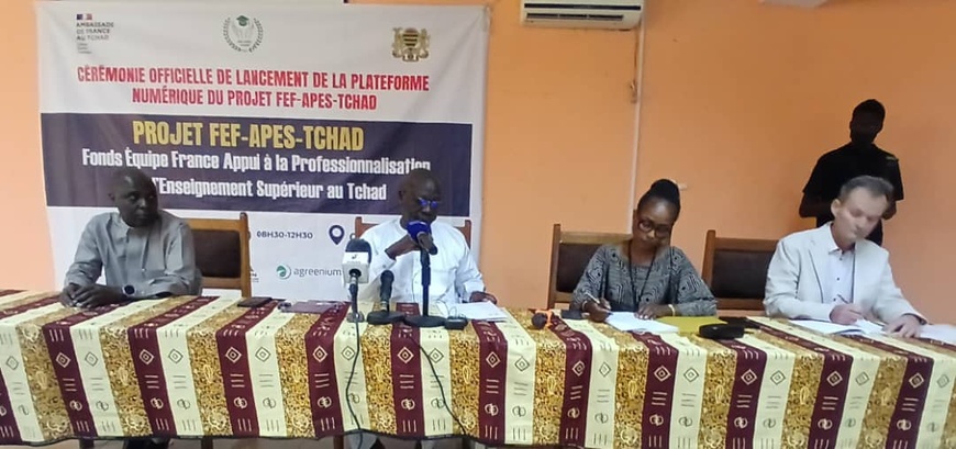 Tchad : lancement officiel de la plateforme numérique du projet FEF-APES-Tchad Tchad : lancement officiel de la plateforme numérique du projet FEF-APES-Tchad