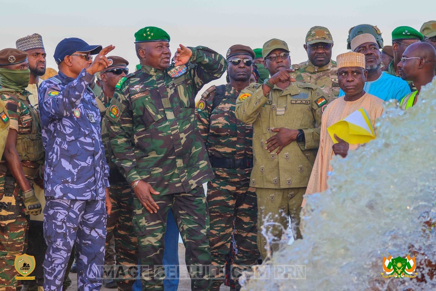 Niger : le président de la République visite le site du Programme Grande Irrigation à Diffa Niger : le président de la République visite le site du Programme Grande Irrigation à Diffa