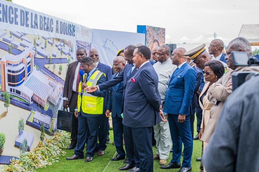 Congo : Le Président Denis Sassou lance la construction de la future agence de la BEAC à Dolisie