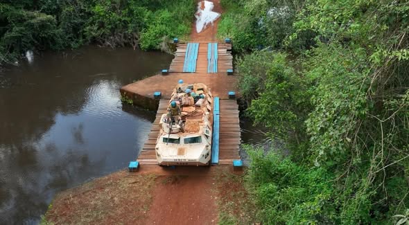 RCA : La MINUSCA restaure trois ponts stratégiques à Bangassou pour relancer la connectivité