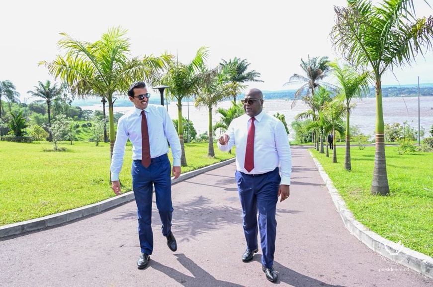 RDC-Qatar : L’Émir du Qatar reçu à Kinshasa pour le renforcement de la coopération bilatérale